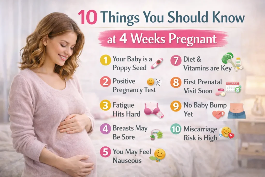 10 Things You Should Know at 4 Weeks Pregnant