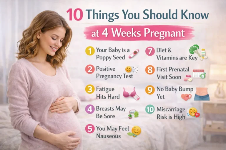 10 Things You Should Know at 4 Weeks Pregnant