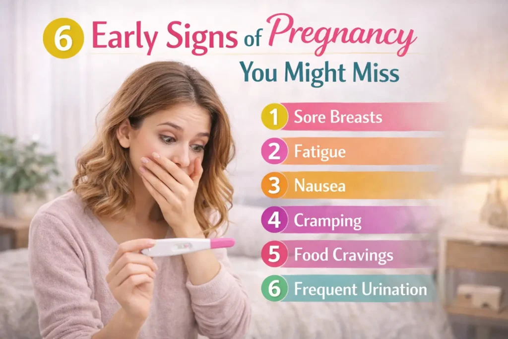 6 Early Signs of Pregnancy You Might Miss