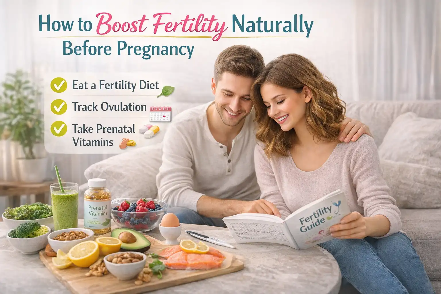 How to Boost Fertility Naturally Before Pregnancy